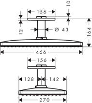   Axor ShowerSolutions 35277000 (460300)   , 1jet, 