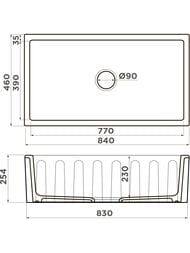  Omoikiri MIKURA 83-PE 840460254,,/ ,   4997084