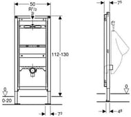 GEBERIT Duofix     ( 112-130) 111.686.00.1