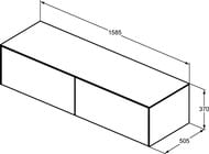    Ideal Standard CONCA (1585x505x370) 2 ,  ,   T4315Y6