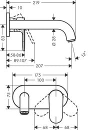    Hansgrohe Vernis Blend 71576000 , , 