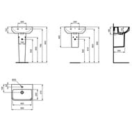  Ideal Standard i life S 50  (500370180)     T458501