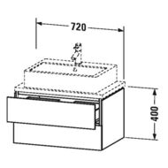      Duravit L-Cube 720400477 2 ,   LC580602222