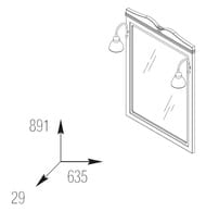  Caprigo  60-70 63589129 bianco-grigio     33435-B177