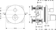 Ideal Standard  ProSys +   / 61  . R016767+BD006XC