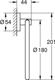    Grohe Essentials 40365001  180 , 