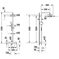   Duravit C.1  ,     240,  C14280007010