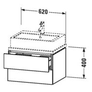      Duravit L-Cube 620400477 2 ,   LC580502222