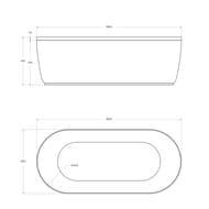   CEZARES METAURO 180050400   METAURO-Central-180-SCR-GRIGIO