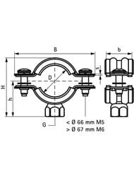  Walraven WLC    M8/10 6" 158-170/163-172 .3391170/33435172