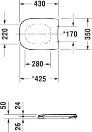   DURAVIT D-CODE 355545400 .,     45351900A1