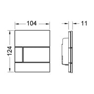   TECE Square Urinal  ,  ,  /  9.242.800