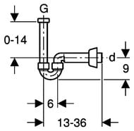 Geberit     1 1/4"  151.108.11.1