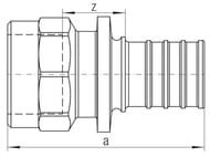  REHAU RAUTITAN, 20x1/2", , .13660681001/1456328100