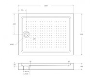    BELBAGNO TRAY-BB-AH-120/90-15-W (1200900150) , 