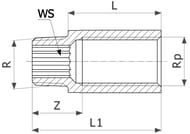  VIEGA 3/4"80   . 359 584