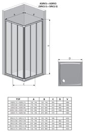    RAVAK SUPERNOVA ASRV3-90 (8901880) . , , +Transparen