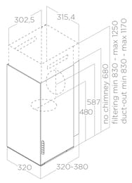  ELICA Haiku Island BL/A/32 LED, 320326, 12003/, 277,   PRF0146285