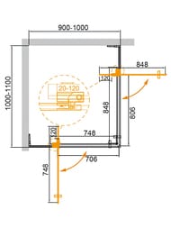   CEZARES SLIDER SLIDER (900-10001000-11001950)  /  