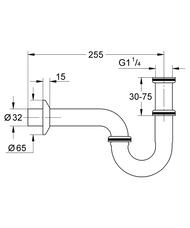    GROHE 1 1/4" ,  28947000