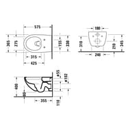   DURAVIT ARCHITEC 365575400 ,   ,  45726900A1