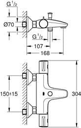  Grohe Grohtherm 800 34567000  , ,  ,   