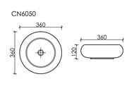   Ceramicanova ELEMENT 360360120  .  ,  . CN6050MC