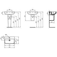  Ideal Standard i life S 55  (550380180)     T458401