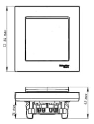  Systeme Electric ATLASDESIGN 1-  1 10    ATN000512