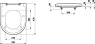    Laufen NEW CLASSIC 8.9185.1.000.000.1 ,  