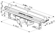   RAVAK Chrome OZW 1050   105060,  ,  , ./.