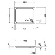   Duravit D-Code 1000800 720106000000000