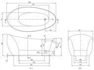   Villeroy & Boch AVEO (1900950)  UBQ194AVE9PDV-01