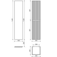 - SANCOS Snob R (350x350x1650) ,  ,   PSNR35SM