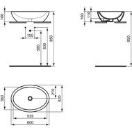 - Ideal Standard Lux STRADA 600420160 ,   K0784V3