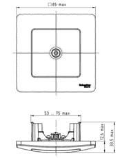   Systeme Electric BLANCA  ,  BLNTS000011