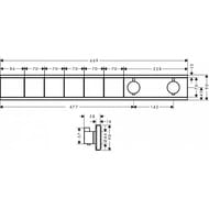    Hansgrohe RainSelect , , 5    15384670