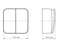  Systeme Electric BLANCA 2  c.5  .., 10A 250B, . BLNVA105013