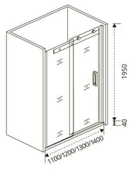   GOOD DOOR BAS ALTAIR WTW-110-C-CH (110195) .,  / 