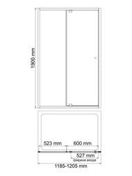   WasserKRAFT Aula 11P 1205x1900  /  11P05