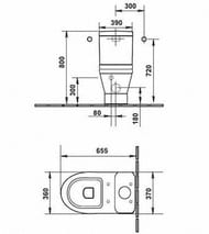  - DURAVIT STARCK 3 390350    0920100005