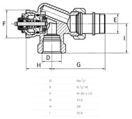   Flamco  , DN15,   1/2", F34008