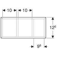    Geberit Smyle Square 323150 -, - 500.677.00.1