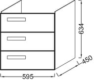    Jacob Delafon RYTHMIK (595450634) EB1307-G1C, 3 , 