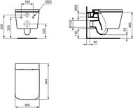   Ideal Standard BLEND CUBE 365x545x345   ,   T3686V1