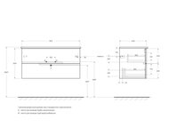    CEZARES DUET-1000-2C-SO-BO (970x450x500) , 2 , :  