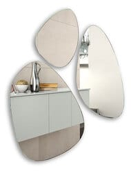   Silver Mirrors Molecula 3 , ,   ,LED-00002546