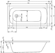   RIHO MILANO 150x70, , 