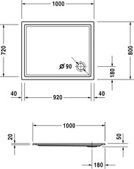   Duravit Starck 1000800    720119000000001