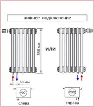  Zehnder Charleston 3057  8 ,   1/2", Technoline